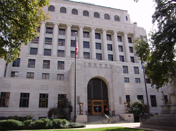 North side of Caddo Parish Courthouse