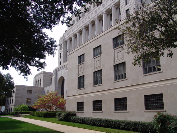 South side of the Caddo Parish Courthouse