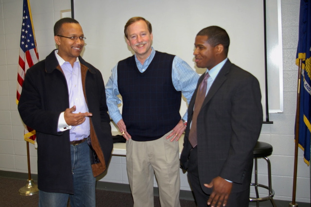 Judge Scott Crichton with guest hosts